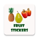 fruit stickers android application logo